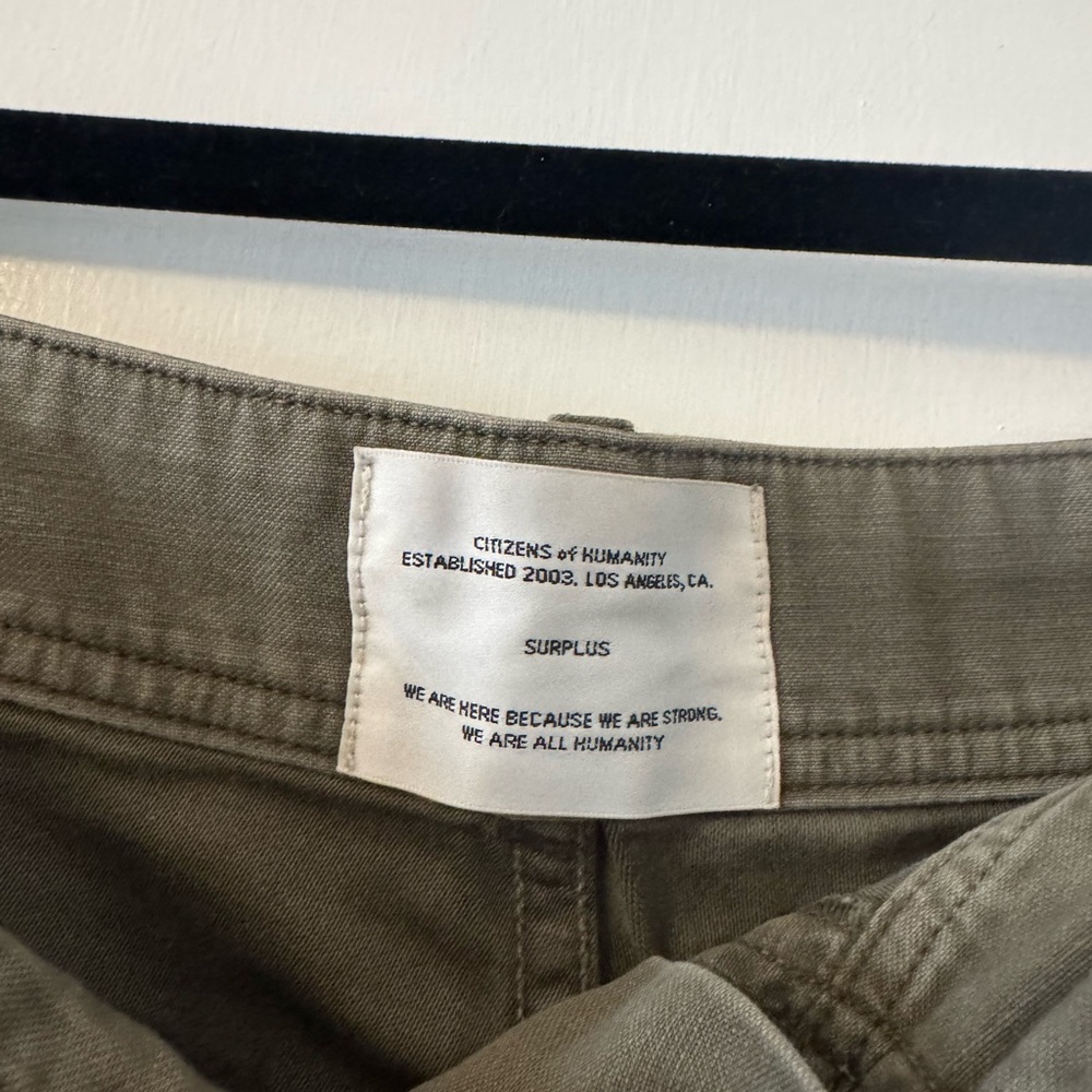 Citizens Of Humanity - Olive Agni Pants